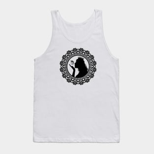 Virgo Zodiac Mandala Tank Top